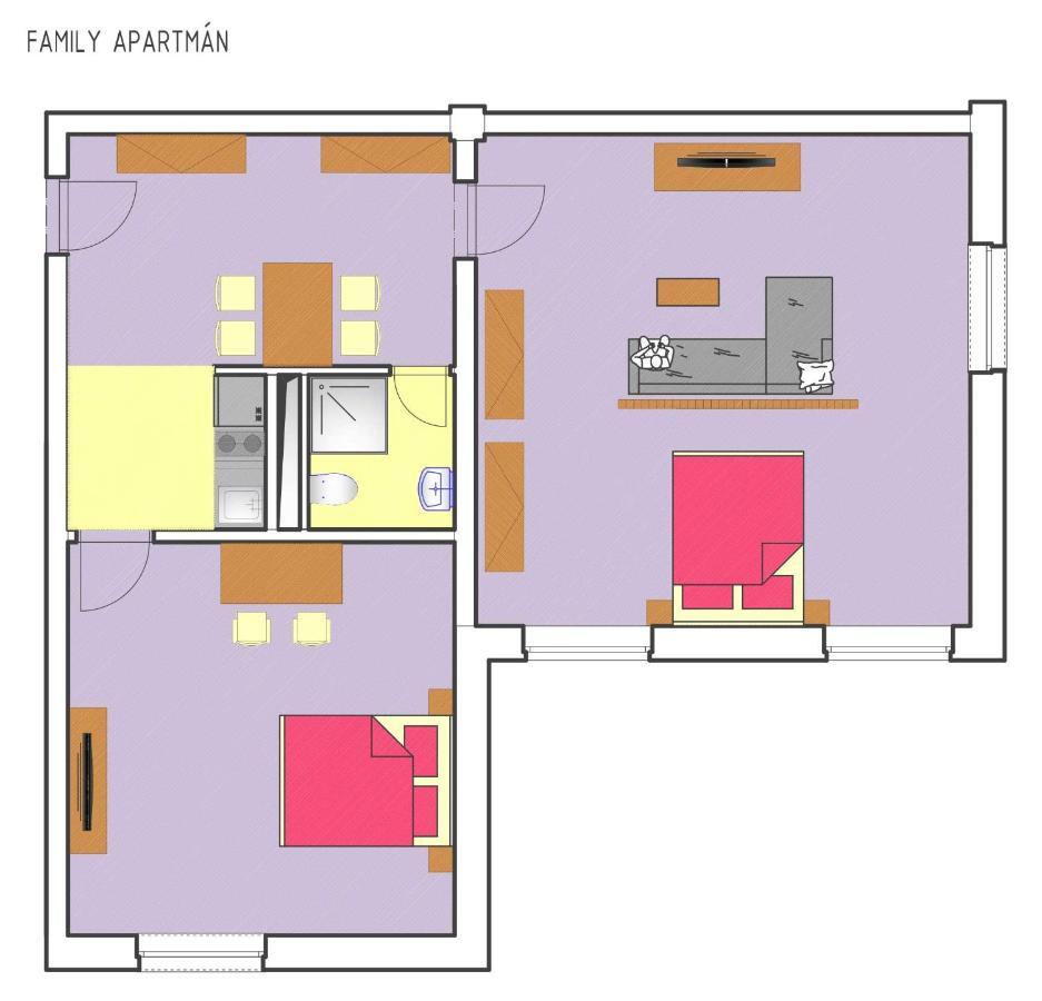 Rezort Gothal Apartmany A Penziony Donovaly Kamer foto