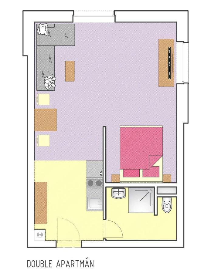 Rezort Gothal Apartmany A Penziony Donovaly Kamer foto